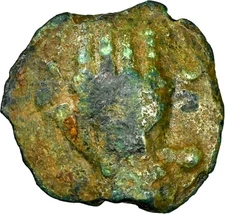 220-200 BC 1 Treins (Light Type) Umbria, Tuder Thurlow & Vecchi 165 VF