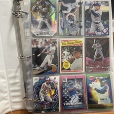 Baseball Rookie Card Lot, Binder Full Of HOF, Stars Collection Vintage Judge