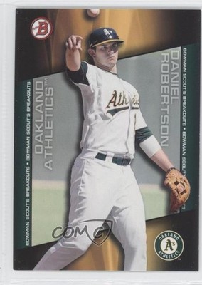 2014 Bowman Draft Chrome Scout's Breakouts Daniel Robertson #BSB-DR 0w8