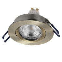 Osram Spot Set Led Einbaustrahler Flexibel 4,5W GrüN-Messing