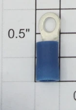 Gardner Bender 20-103 Blue #16-#14 AWG Vinyl Insulated Ring Term 4-6 Stud