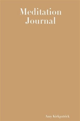 Meditation Journal, Brand New, Free shipping in the US