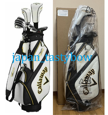 CALLAWAY Golfschläger Set mit Caddy Bag Wardbird 10tlg Carbon Modell 2019 NEU