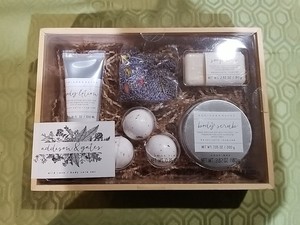 Addison & Gates Wild Rose Body Care Set Gift Box World Market