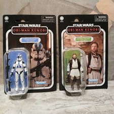 Star Wars Vintage Collection Clone Trooper VC240 501st LEGION & Obi-Wan VC357