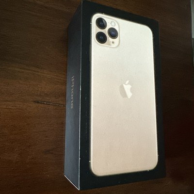 BOX ONLY for Apple iPhone 11 Pro Max GOLD 64GB, NO PHONE, No Accessories, New