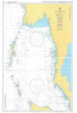 830 Bay Of Bengal Andaman Sea Chart Map Maritime Marine Wall Nautical Admiralty