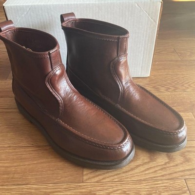 Russell Moccasin Knockabout Boots Brown US 9E Men's Leather