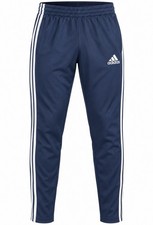 Adidas Track Pants Boys Large 14-16 Navy Blue White 3 Stripe Athletic Soccer New