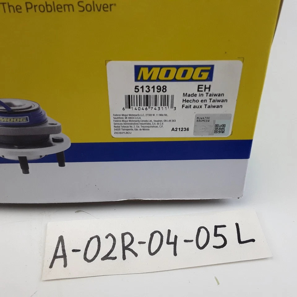 Conjunto de buje de cojinete de rueda delantera para Cadillac SRX 2004 2005 2006 2007 2008 2009 Foto 4 de 4