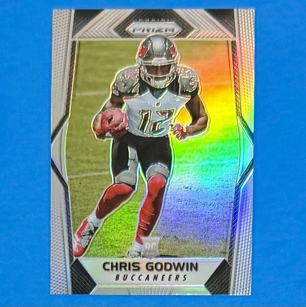 2017 Panini Prizm Chris Godwin Rookie Silver Prizm RC #243 Buccaneers