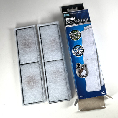 Fluval U4 Poly/Clearmax Cartridge (2 Pack, Open Box)