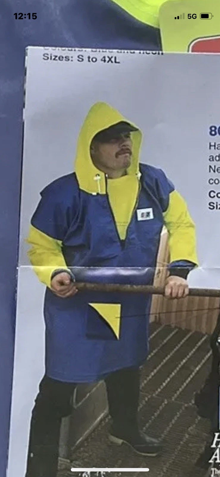 Stormline Jacket/cape