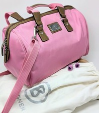 Bogner Mini Weekender, Tasche Pink Nylon Duffle Bag Y2K Schultertasche