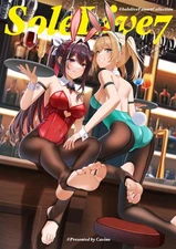 Sole Live 7 Hololive Barefoot Art Book Casino Dicebomb B5/32P Doujinshi C106