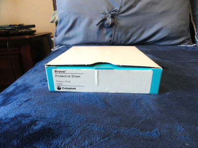 Brava Stoma Skin Protective Sheet, Skin Barrier, 4 X 4'' 32105 (Box of 10).