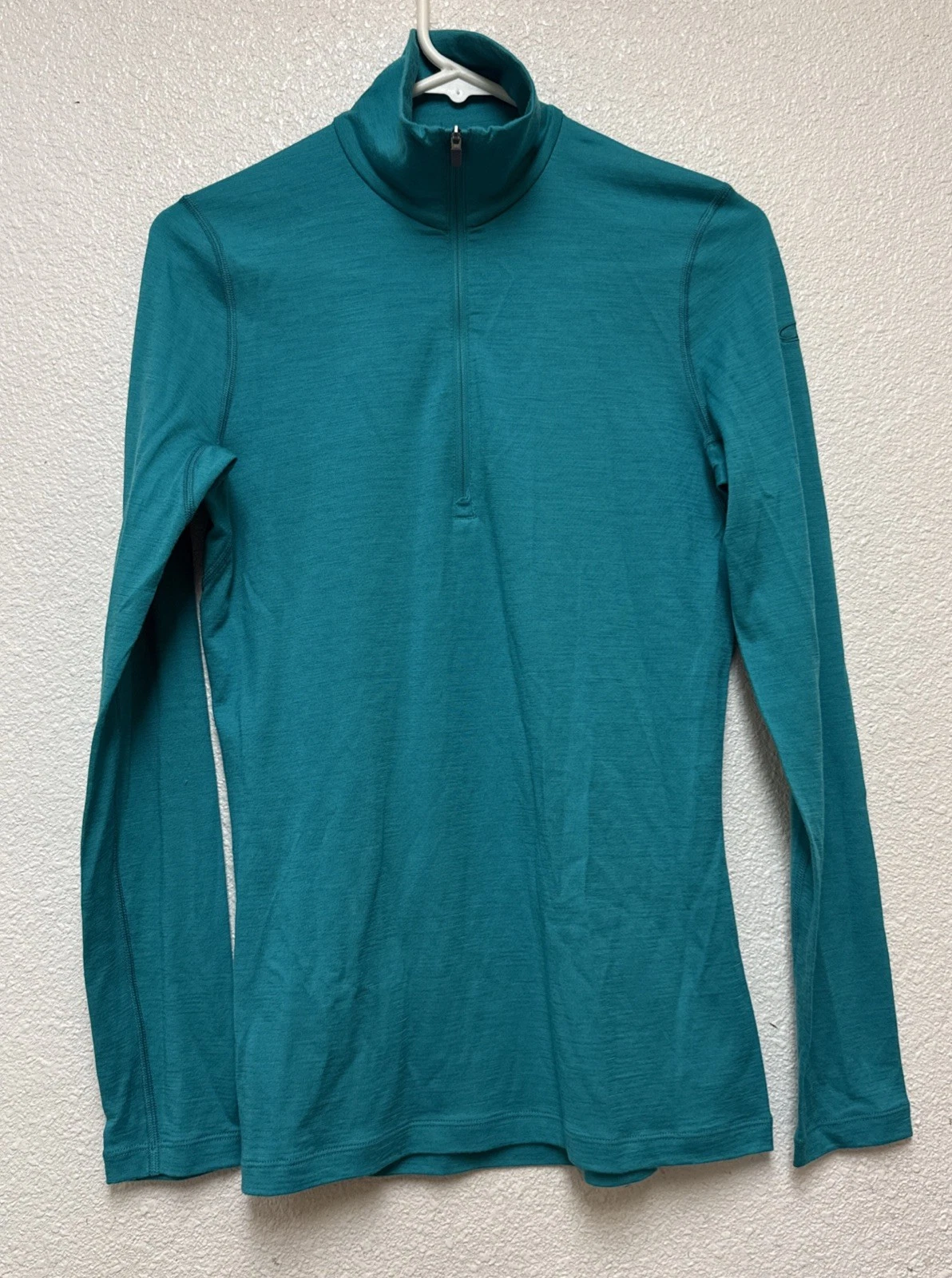 ICEBREAKER Merino 200 Women’s Base Layer Merino Wool 1/2 Zip Long Sleeve Sz M