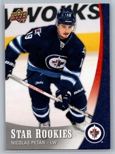 2015-16 Upper Deck Star Rookies #13 Nicolas Petan Winnipeg Jets