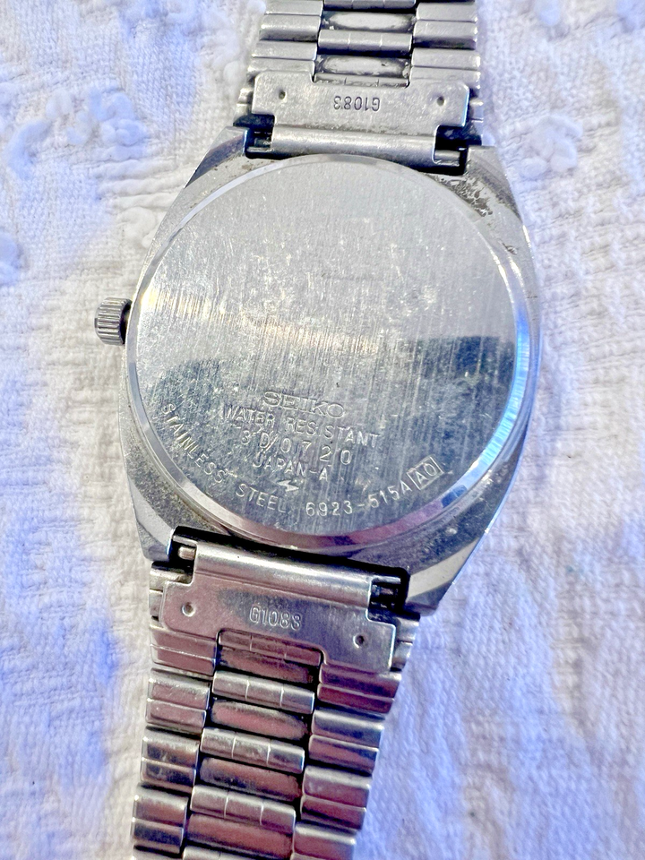 Vintage Seiko 6923-515A Quartz / Day Date / Japan | eBay Australia