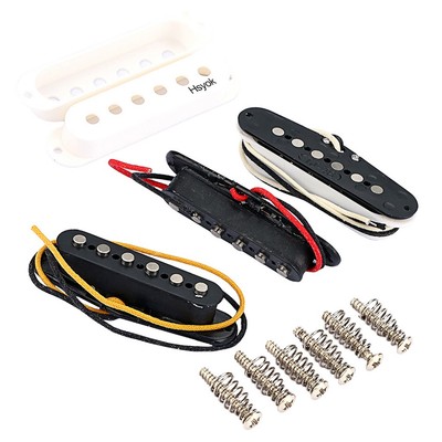 Alnico 5 ST Pickup Single Coil Tonabnehmer Set SSS für Stratocaster E-Gitarre