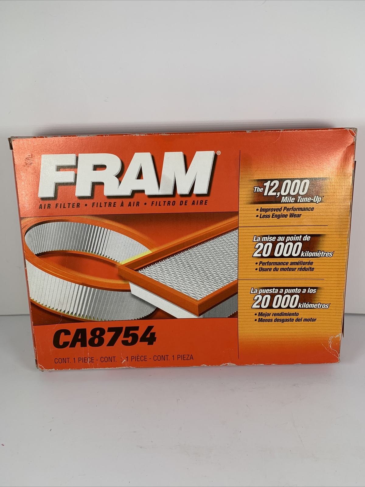 Fram Air Filter CA8754 New Old Stock Chevrolet Truck Air Filter
