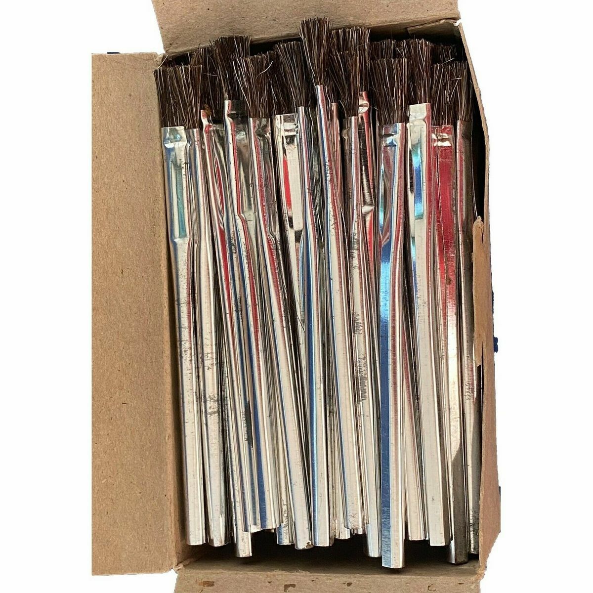 12 Pack Metal Handle Acid Brushes | Home Hardware