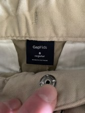 Gap Kids Boys Pants Cotton Dress Uniform Chino Flat Front NWOT Size 8 Regular