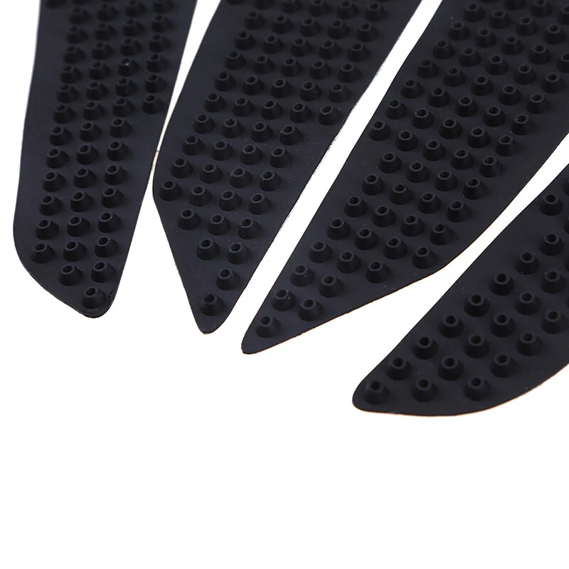 Tanque de combustível preto motocicleta tração almofada lateral gasolina joelho aderência para Honda BMW Aprilia - Imagem 4 de 4