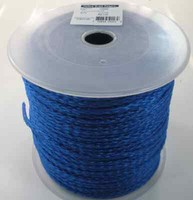 Unicord 8 Strang Diamant Geflochtenes Mono Polypropylen Seil 1/4\ X 1000 Ft"
