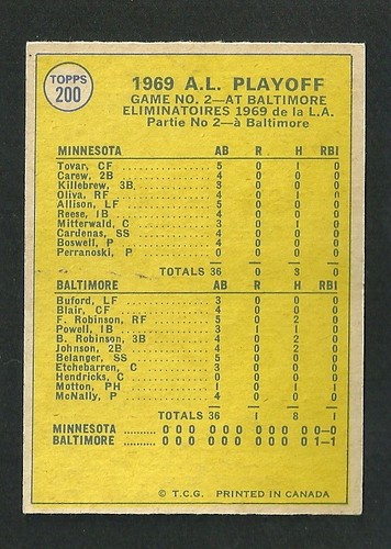 1970 OPC O-PEE-CHEE BASBALL CARDS 1- 216 YOU CHOOSE FROM LIST **FLATE RATE S&H** - Picture 236 of 266
