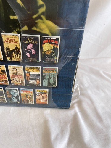 The John Wayne Collection 20 x VHS Videos in Display Box Charity Listing - Picture 12 of 13