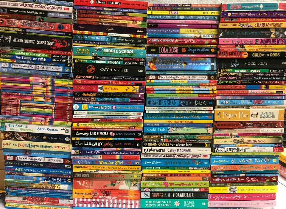 Teen/Children's Paperback/Hardback Fiction Books Job Lot 40-50 Random MixFreeP&P - Image 2 of 4