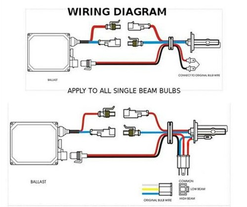 H1 4300K OEM White 35W Slim DC Ballast HID Conversion Kit Xenon Bulb - Picture 6 of 6