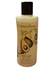 CRABTREE EVELYN AVOCADO OLIVE BASIL BATH SHOWER GEL 8.5 OZ