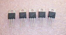 QTY (10)  LM79M12CT NSC TO-220 12V .5A NEGATIVE VOLTAGE REGULATORS 