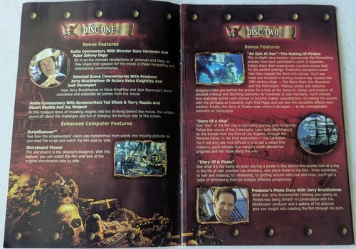 Pirates of the Caribbean | The Curse of the Black Pearl (2 Disc 2003 DVD PAL) - Picture 4 of 7