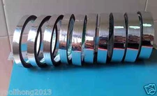 5-65mm 100m Silver Chrome Vinyl Tape 328 Foot Bright flash Reflective Tape