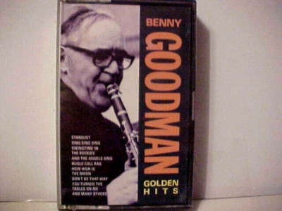 BENNY GOODMAN GOLDEN HITS*MASTERS 1996 CASSETTE MAMC-610704 BIG BAND/SWING C20