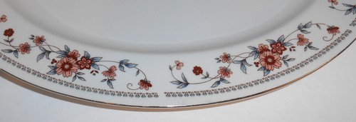 Vintage Sheffield Porcelain Fine China Oval Platter ANNIVERSARY 12.25" Long - Picture 2 of 4