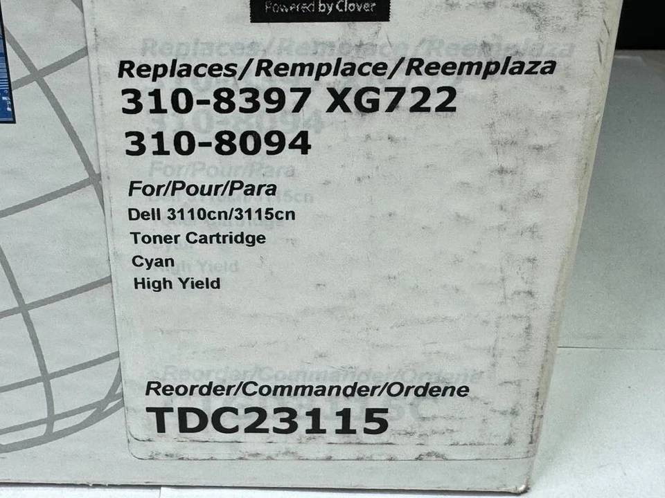 CARTUCHO DE TÓNER V7 TDC23115 para DELL 3110cn/3115cn Foto 2 de 4