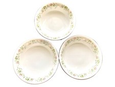 Set of 3 Johann Haviland FOREVER SPRING Bavaria Germany 5" Fruit /Dessert Bowls