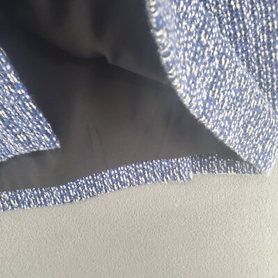 Jupe Crayon Ann Taylor En Tweed Bleu Et Blanc - Taille 10T - Neuve Avec étiquettes