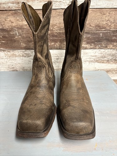 Ariat Men’s Rambler Western Boot Antique Gray Size 8.5 EE - Picture 3 of 10