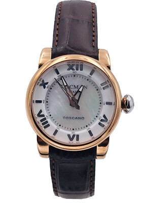 Locman Tuscany Watch Ref595WM/820 Lady Plated 33mm Very Discounted New