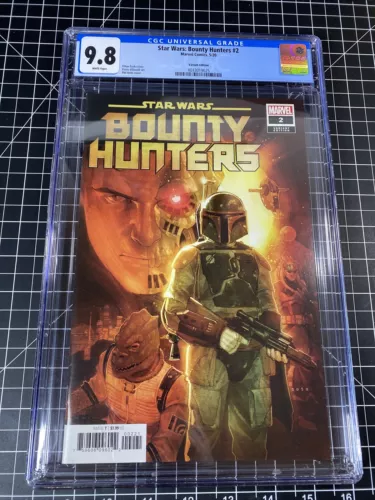 STAR WARS BOUNTY HUNTERS #2 1:25 NOTO Variant CGC 9.8  Marvel comics 2020