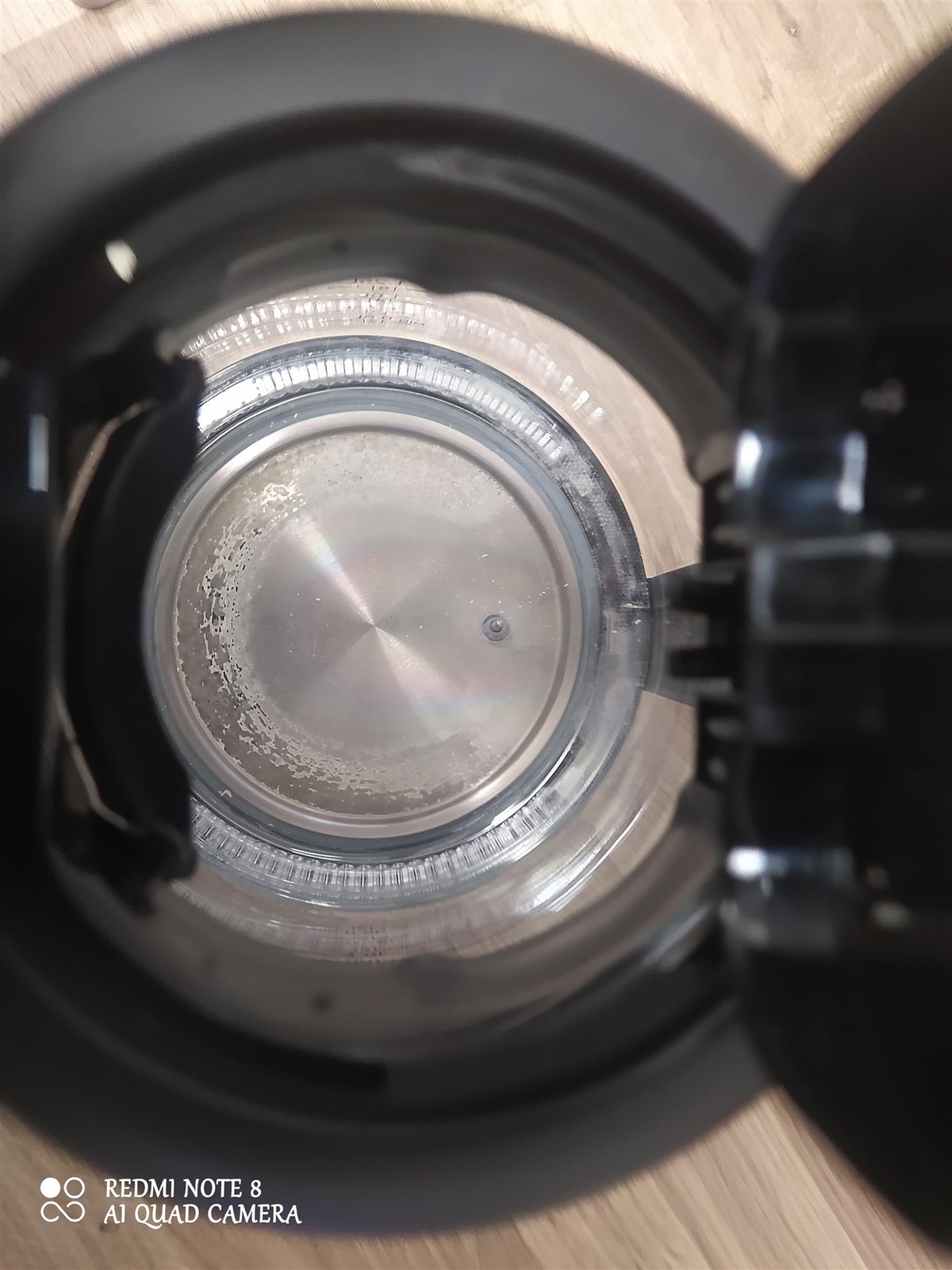 Cookworks Kettle HOT water boil stainless steel temperature Glass CLEAR