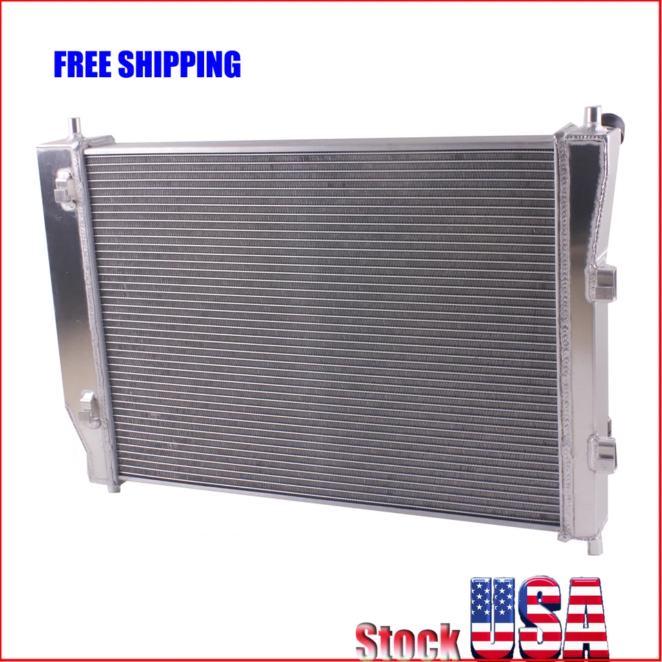4 Row Aluminum Radiator For 2003-2006 Chevrolet SSR / 2008-2009 Saab 9-7x V8 6.0 - Image 3 of 4