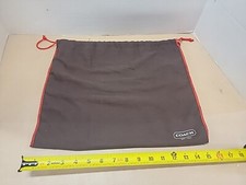 COACH Brown Protective Dust Cover Bag Storage 13" x 15" Drawstring Handbag Shoes