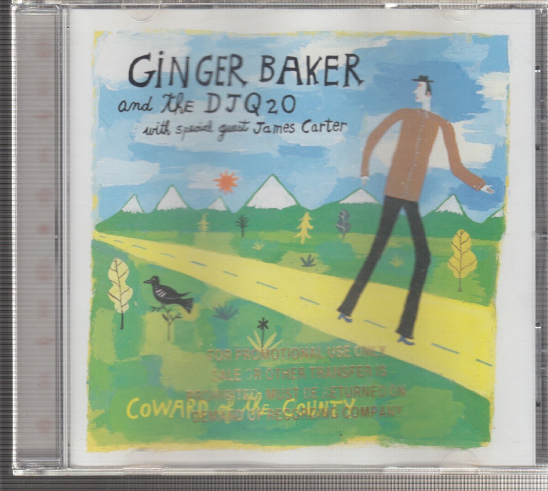 ginger baker and the djq20 coward of the country cd promo 75678316821