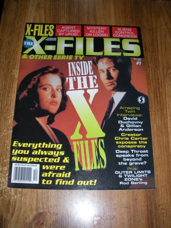 Starlog Presents: The X-Files and other Eerie TV December 1995 #1